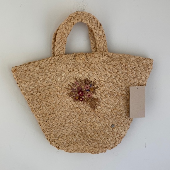 Helen Kaminski Bags Nwt Helen Kaminski Straw Tote Bag Poshmark